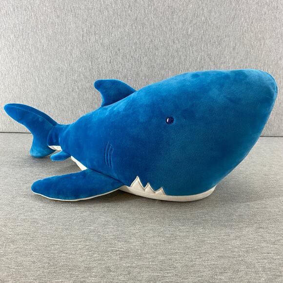 Pillowfort Weighted Plush Shark Stuffed Animal 3lbs SOFT Target Sensory 20" - Picture 1 of 7